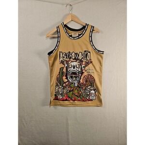 Astroworld Travis Scott "Jack" Graphic Print Jersey Tank Top - XS #1643‎